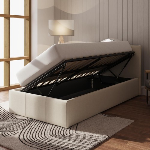 Side lift ottoman storage - storage, bed