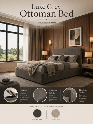Ottoman storage gas lift - storage,