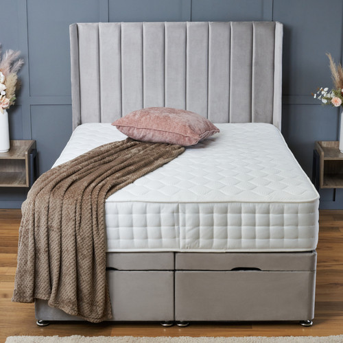 New divan end lift bed - end,