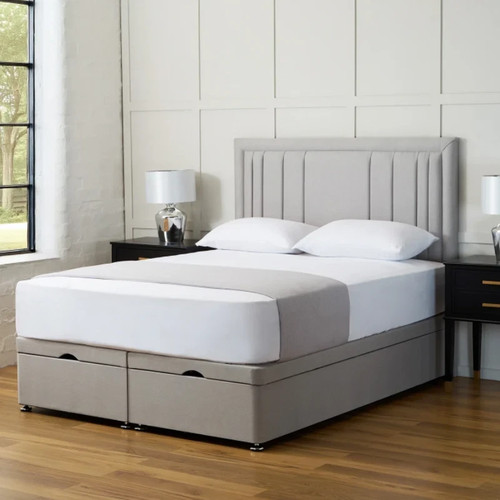 Panel divan ottoman bed plush - panel,