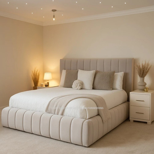 Luxury ottoman bed - luxury, plush